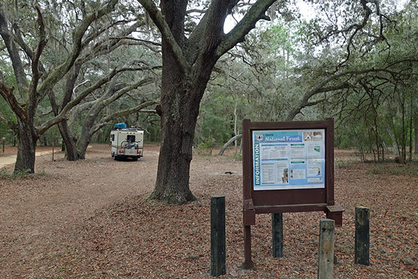 boondockers in national forest in Florida