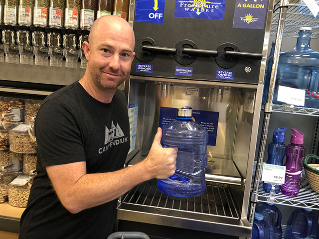 1 gallon water bottles
