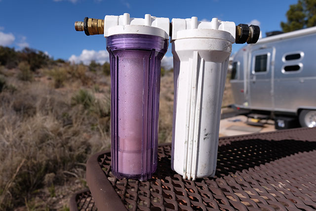 rv water filter