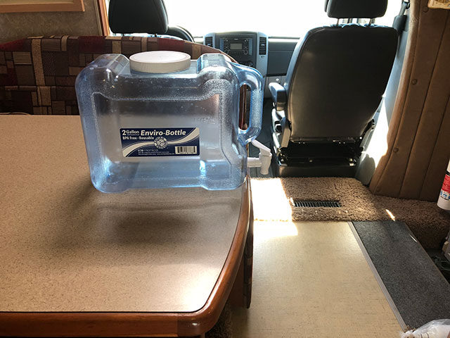 water bottle