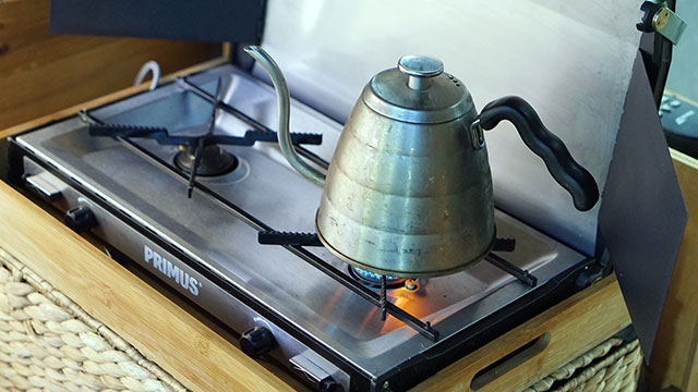 propane van stove