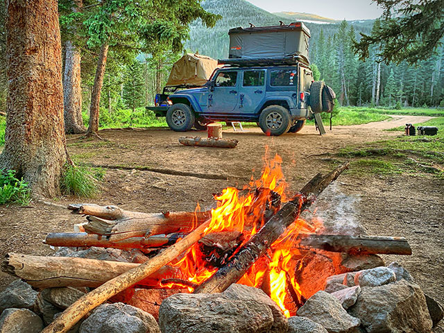 Skyline Campground Roosevelt National Forest