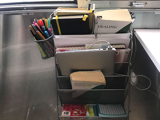 airstream organized office
