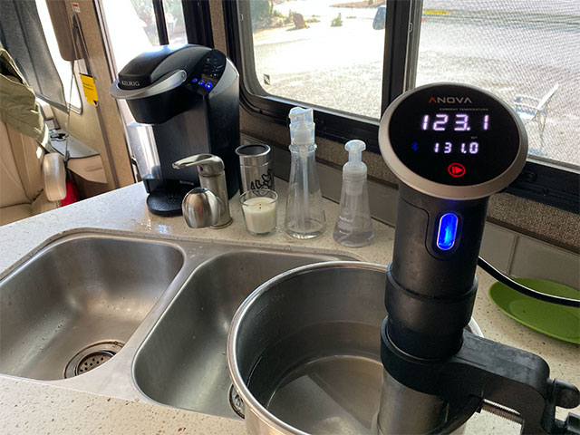 sous vide in RV