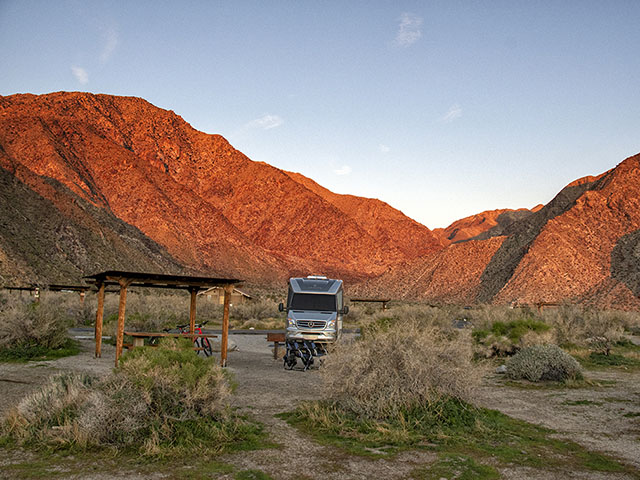 Borrego Palm Canyon Campground Anza-Borrego Desert State Park