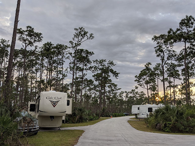 Long Pine Key Campground Everglades National Park