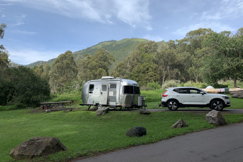 airstream in big sur