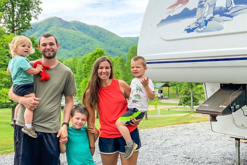 fulltime family in an rv