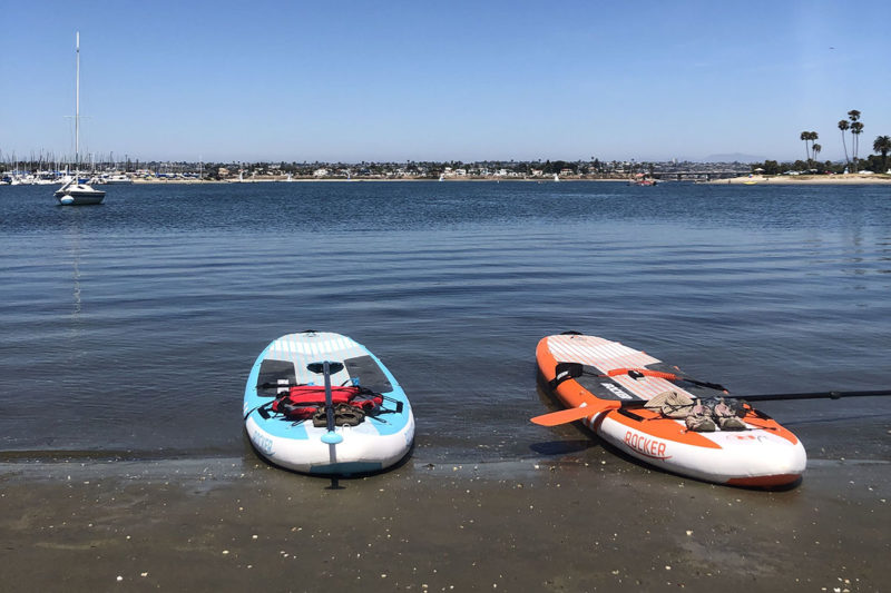 iROCKER Cruiser Inflatable Stand Up Paddle Board