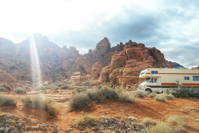 Atlatl Rock Campground Valley of Fire State Park