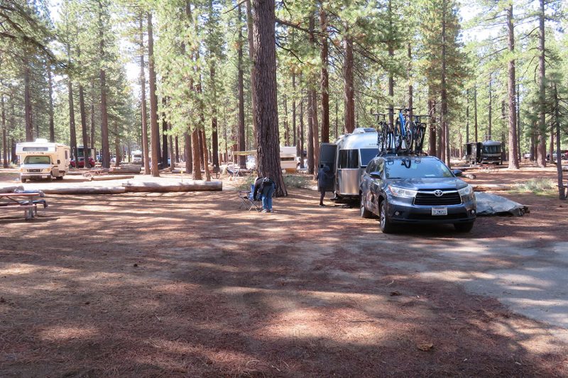 Campground by the Lake