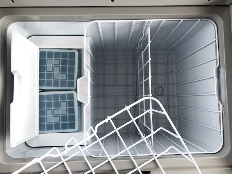 inside shot of dometic CFX3 55IM