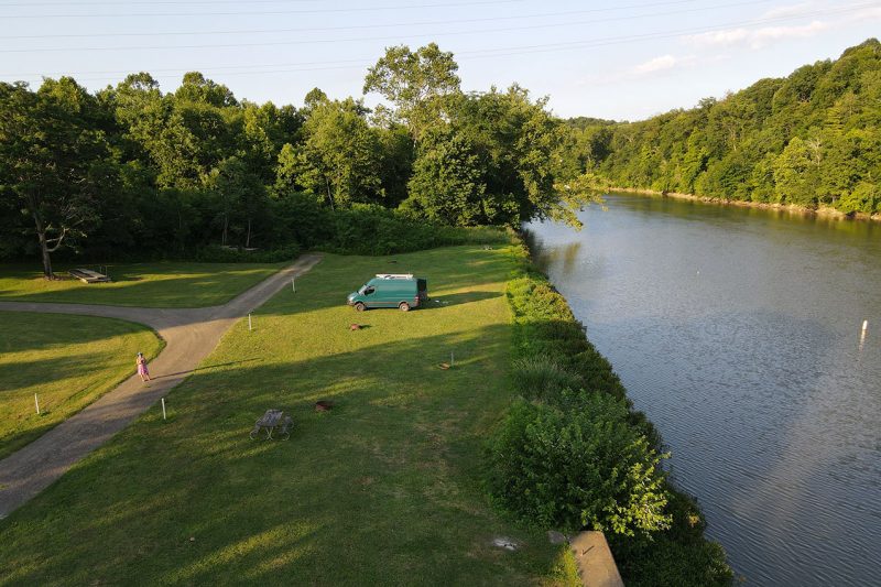 Ellis Lock #11 Campground Muskingum River State Park