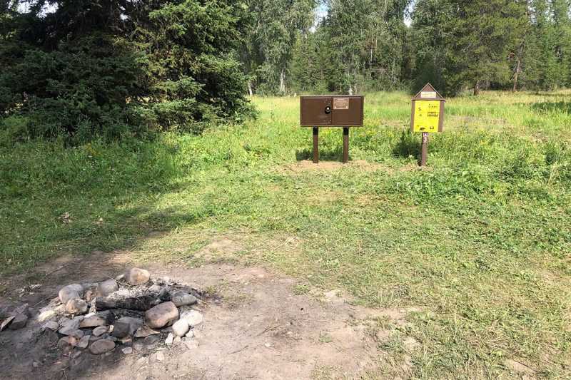 Bear box in Bridger Teton National Forest
