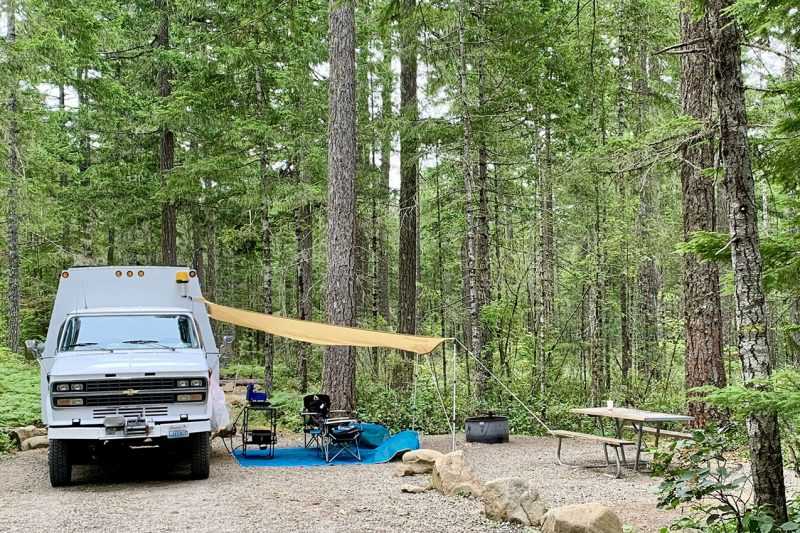 Big Creek Campground Olympic National Forest