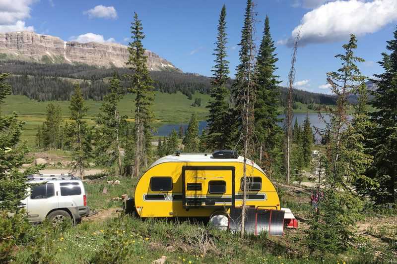Brooks Lake Dispersed Camping Shoshone National Forest