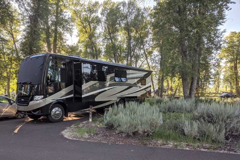 Gros Ventre Campground Grand Teton National Park