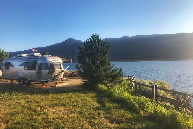 Sage Bluff Campground Lake Cascade State Park