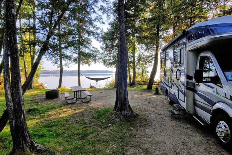 Lake Margrethe State Forest Campground