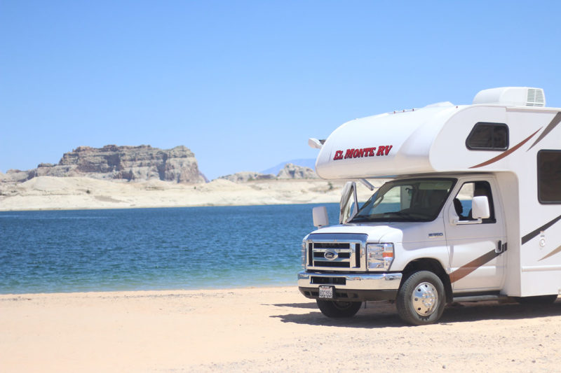 el monte rv rental boondocking on the beach