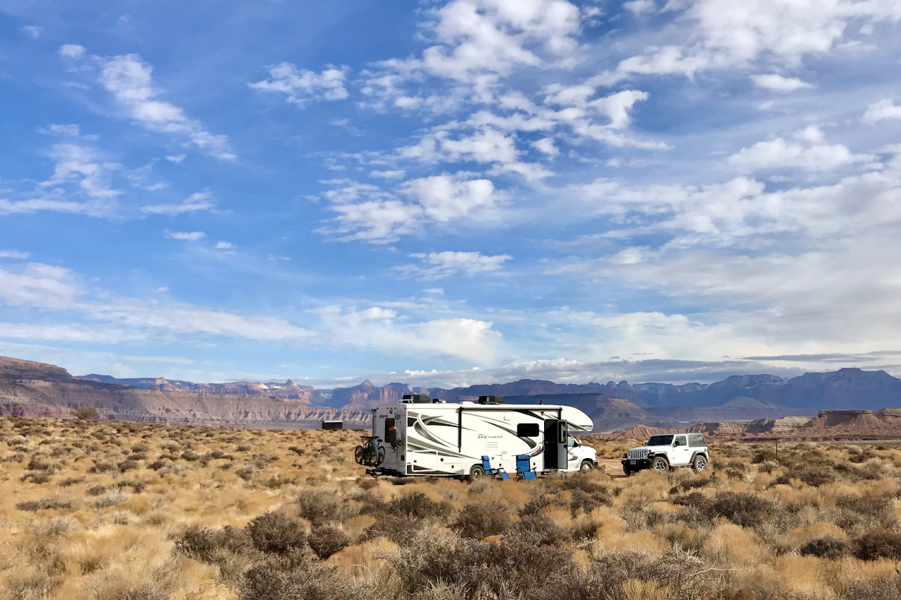 Hurricane Cliffs Campsites 13-19