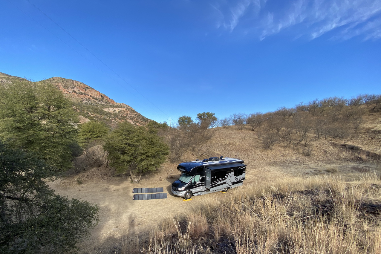 Harshaw Road Dispersed Camping