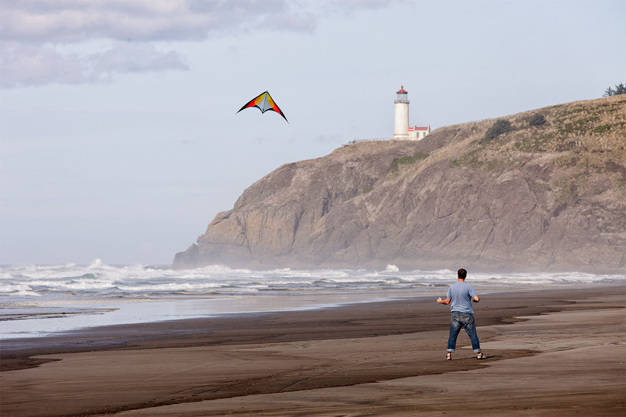 Kite flying at WA state park