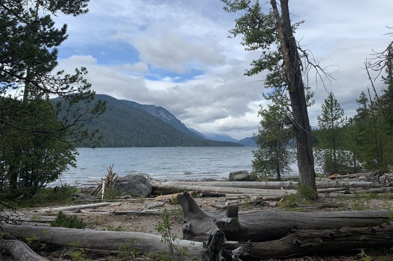 View of Lake Wenatchee