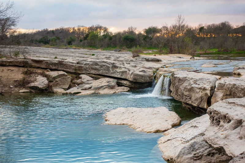 Waterfall at McKinney Falls State Park