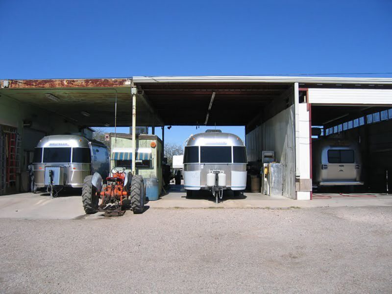 Airstream repair shop