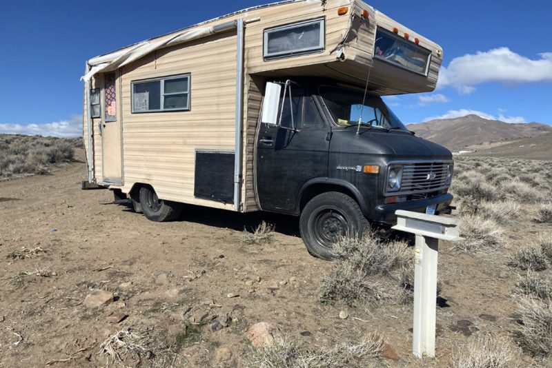 abandoned rv