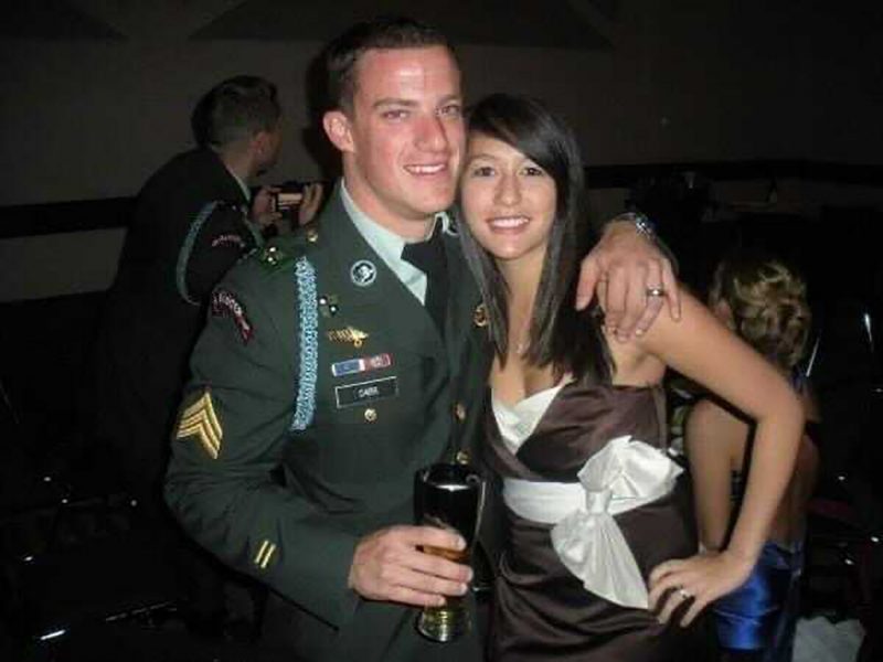 Couple dressed in formal-wear