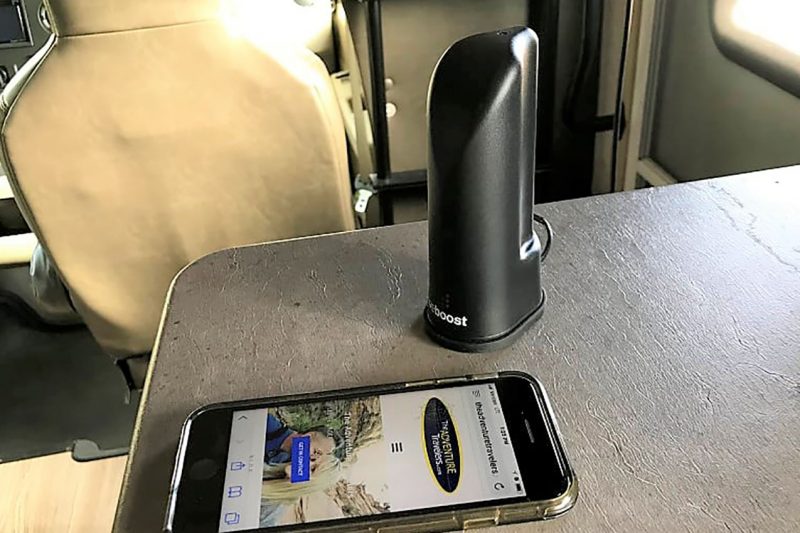 WeBoost cellphone booster