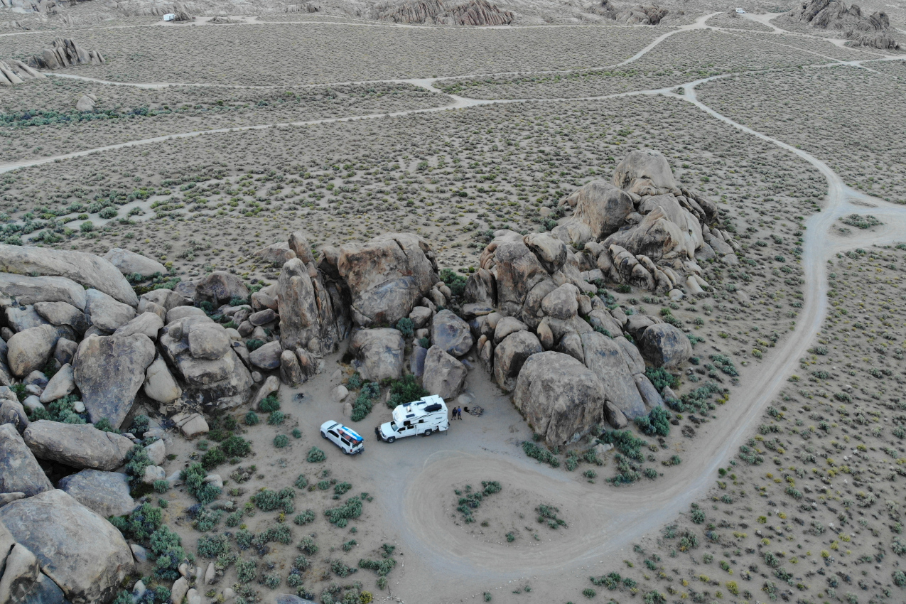 Alabama Hills Recreation Area Dispersed Camping