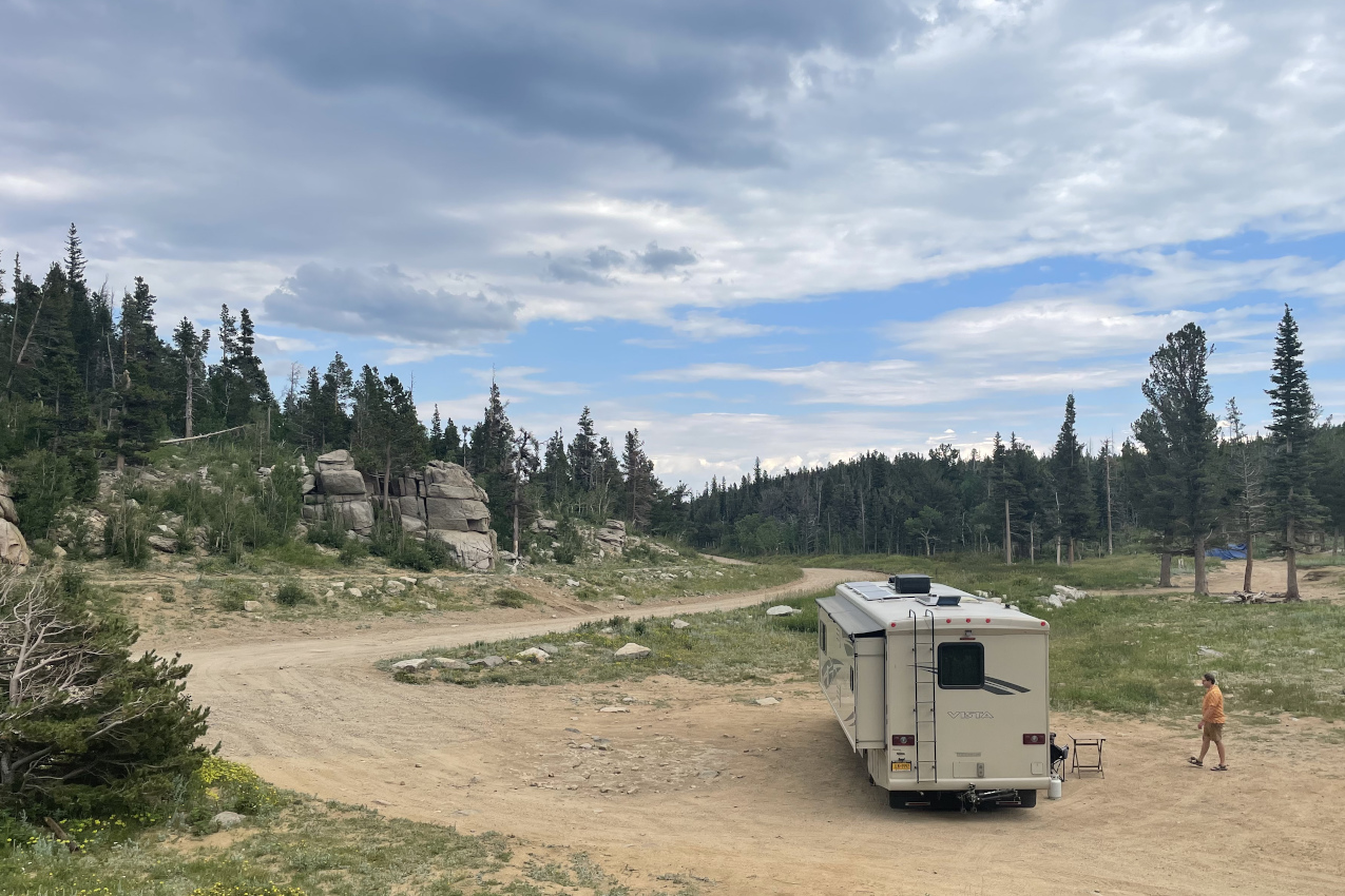 Beaver Reservoir Dispersed Camping