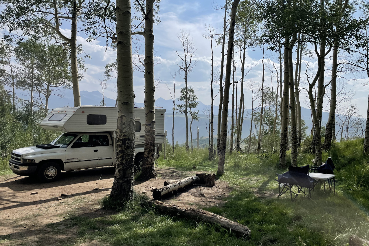 Last Dollar Road Dispersed Camping