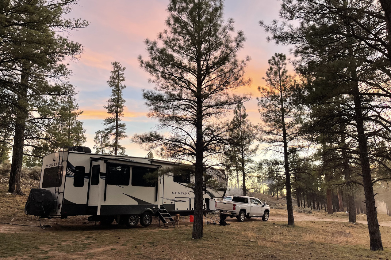 Long Jim Loop Dispersed Camping