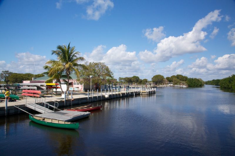 Marina at Everglades national park