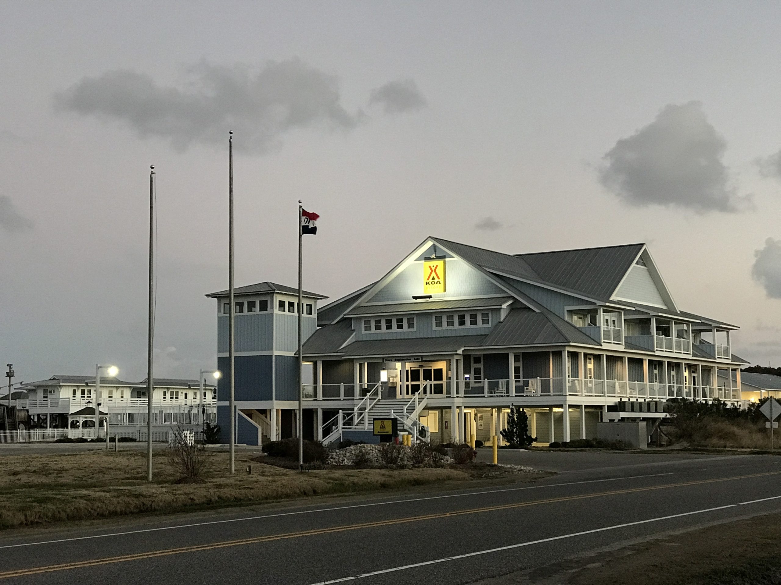 KOA campground in North Carolina