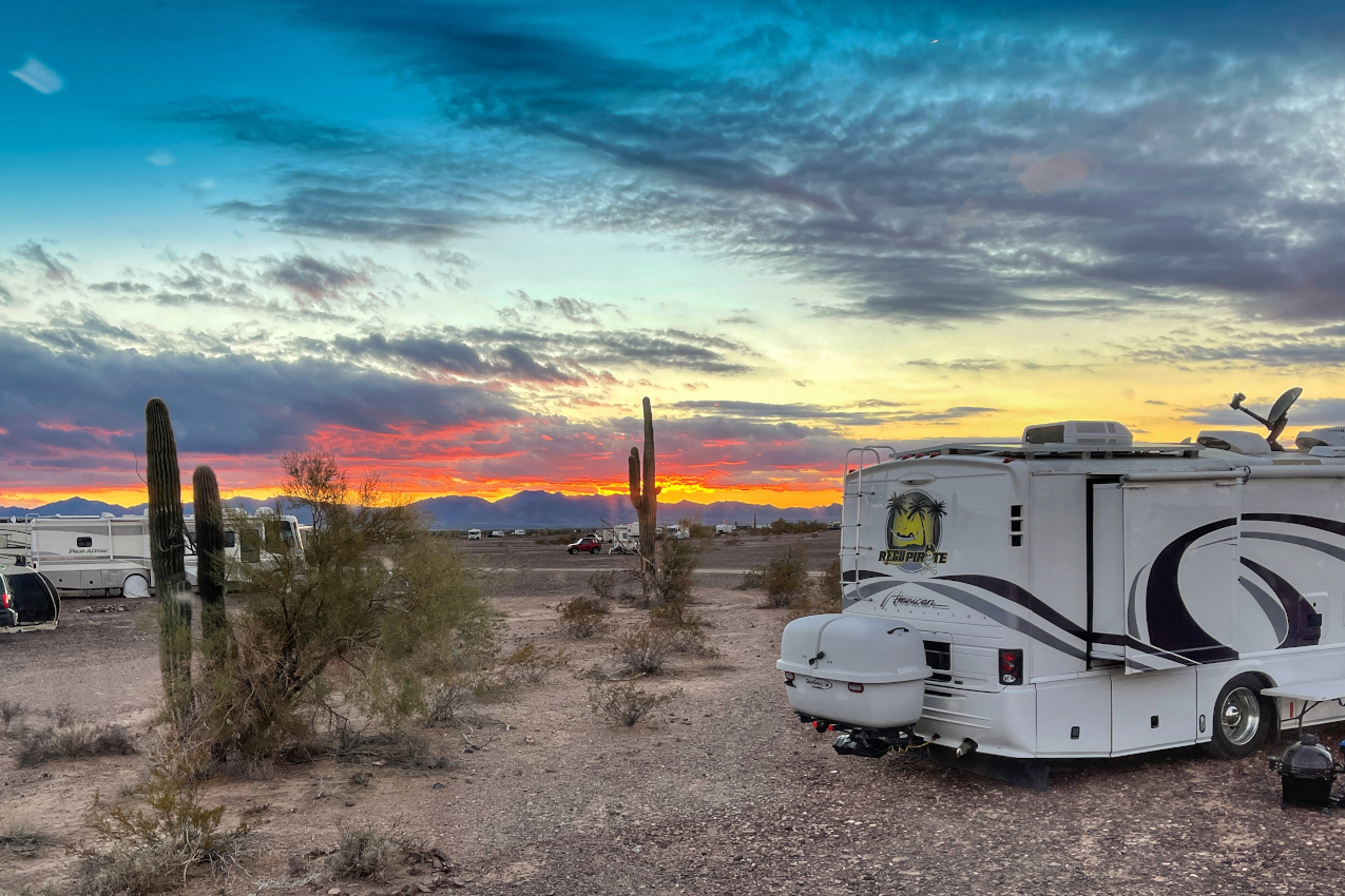 Plomosa Road Dispersed Camping