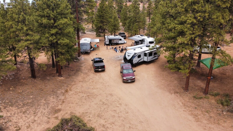 Boondocking at Tom's Best Spring, Utah